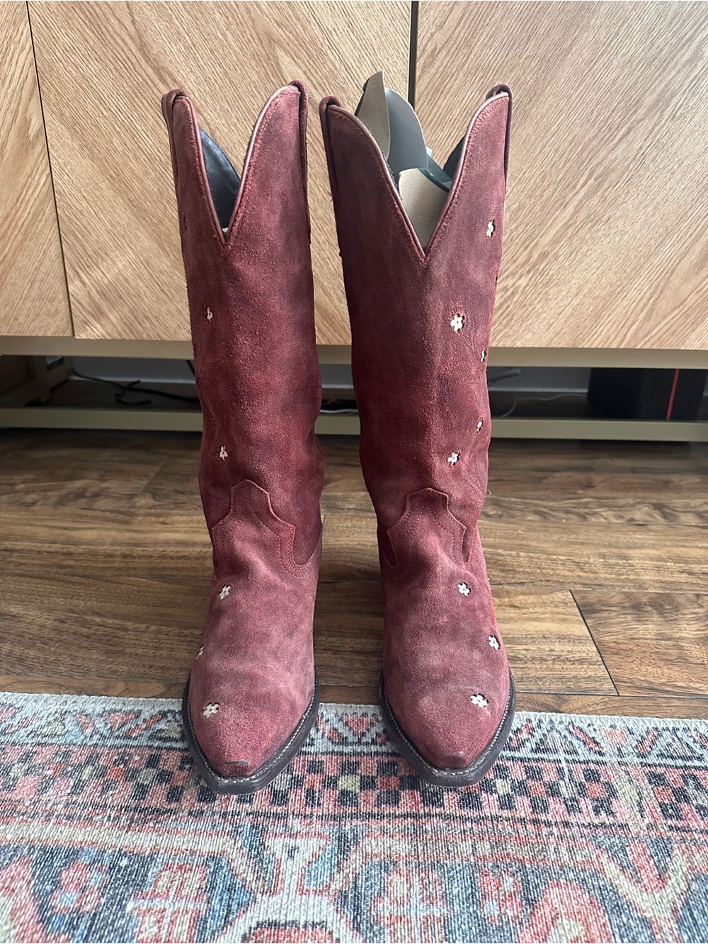 Tecovas x KristopherBrock collection - Burgundy size 11